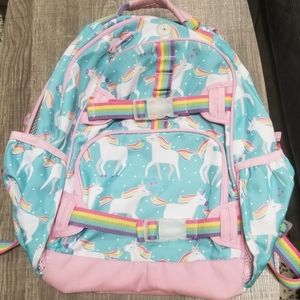 Pottery Barn Kids Unicorn Backpack and Lunchbox